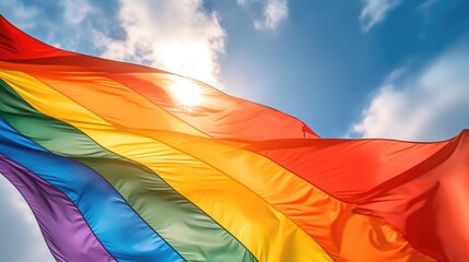 Rainbow lgbt flag