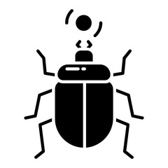 Egyptian Scarab Icon