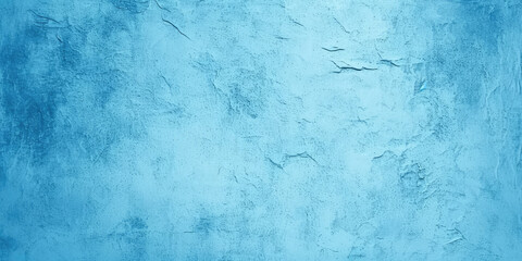 light blue Grunge wall texture rough background dark concrete floor, old grunge background.blue Abstract Background. Painted blue bright Color Stucco Wall Texture With Copy Space