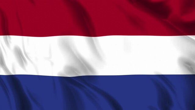 Netherlands Flag Waving Loop