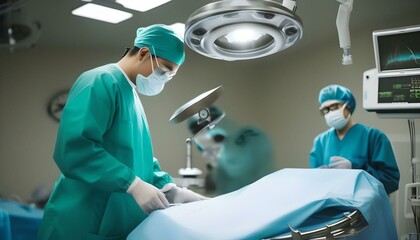 doctor in room with patient