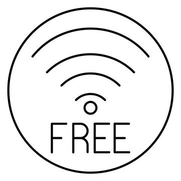 wifi line icon 2
