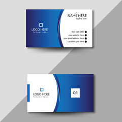  Gematric shape corporate business card layout template