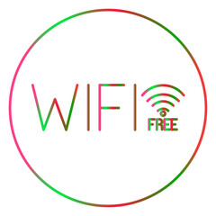 wifi gradien icon