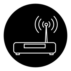 wifi glyph icon