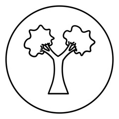 tree line icon 2