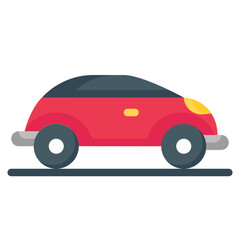  Classic car, Retro, Vintage car, vehicle, transportation Flat Icon