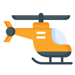 Obraz premium helicopter, plane, airplane, aircraft, vehicle, transportation Flat Icon