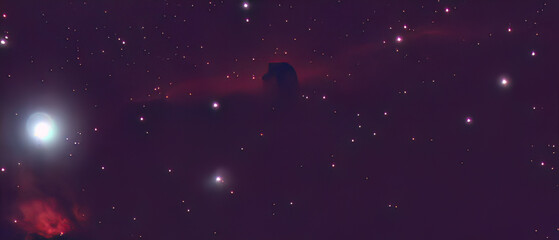 Horse head nebula astro photography 