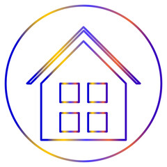 home gradien icon