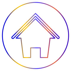 home gradien icon