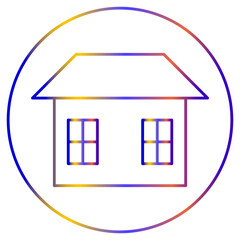 home gradien icon