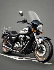 motorcycle on the road