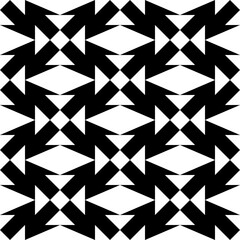Rhombuses, diamonds, lozenges, triangles, squares, checks, tiles seamless pattern. Geometric background. Folk wallpaper. Tribal motif. Ethnic ornament. Geometrical ornate. Ethnical print. Abstract.