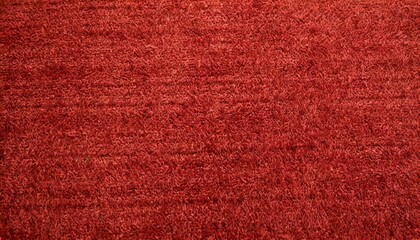 Fototapeta premium Hotel Red Color Carpet Texture Top Wiev. 