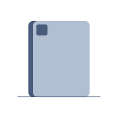 Simple Tablet Mockup Template - Back Cover