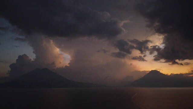 Atitlan is the biggest lake in Guatemala. The cities around the lake are best accessible by water taxi. Encircled by 5 Volcanos, Atitlan is a very great tourist attraction in Latin-America. 