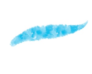 frame in blue watercolor style on a white background