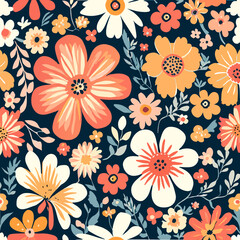 seamless floral background