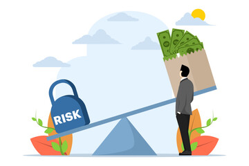 the concept of investing with a high risk of return, balanced with a large risk load resulting in a rich box of dollar rewards. investors stake securities and investment assets to earn high rewards.