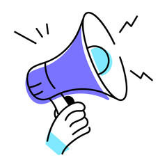 Check out this doodle icon of promotion 
