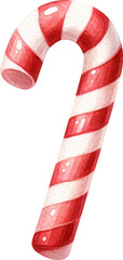 Obraz premium Winter wonderland candy cane