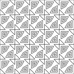 Abstract shapes.Abstract patterns from lines.White wallpaper. Vector graphics for design, textile, decoration, cover, wallpaper, web background, wrapping paper, fabric, packaging.Repeating pattern.