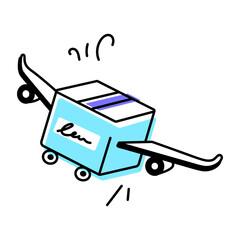 Aviation Doodle Icon