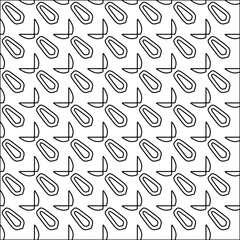 Abstract shapes.Abstract patterns from lines.White wallpaper. Vector graphics for design, textile, decoration, cover, wallpaper, web background, wrapping paper, fabric, packaging.Repeating pattern.