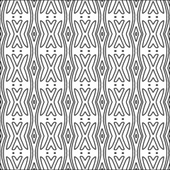 Abstract shapes.Abstract patterns from lines.White wallpaper. Vector graphics for design, textile, decoration, cover, wallpaper, web background, wrapping paper, fabric, packaging.Repeating pattern.