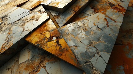 Fondo geométrico abstracto con textura. Generado por IA.