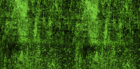 Abstract dark green old concrete wall background .green vintage seamless grunge background texture .concrete overlay aquarelle painted paper texture design .