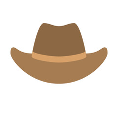 Cowboy Hat icon.  Fashion editable stroke. Vector Illustration