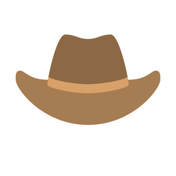 Cowboy Hat icon.  Fashion editable stroke. Vector Illustration