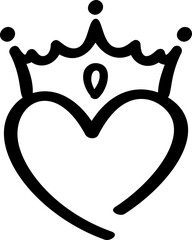 Heart Icon, Hand Drawn Heart, Valentine Days, Cupid, Heart Clipart, Open heart