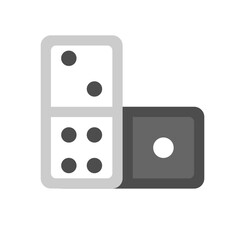 Domino icon. vector illustration. 