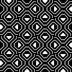 White background with black pattern. Seamless texture for fashion, textile design,  on wall paper, wrapping paper, fabrics and home decor. Simple repeat pattern.