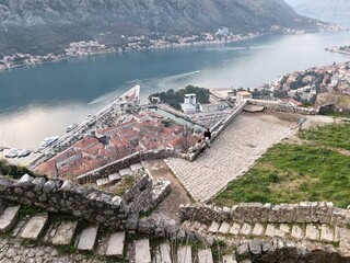 view of kotor bay country