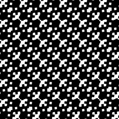 Abstract Shapes.Vector Seamless Black and White Pattern.Design element for prints, decoration, cover, textile, digital wallpaper, web background, wrapping paper, clothing, fabric, packaging, cards.