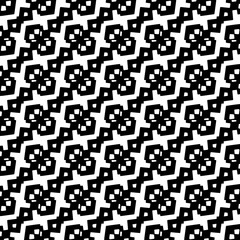 Abstract Shapes.Vector Seamless Black and White Pattern.Design element for prints, decoration, cover, textile, digital wallpaper, web background, wrapping paper, clothing, fabric, packaging, cards.