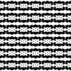 Abstract Shapes.Vector Seamless Black and White Pattern.Design element for prints, decoration, cover, textile, digital wallpaper, web background, wrapping paper, clothing, fabric, packaging, cards.