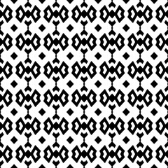 Abstract Shapes.Vector Seamless Black and White Pattern.Design element for prints, decoration, cover, textile, digital wallpaper, web background, wrapping paper, clothing, fabric, packaging, cards.