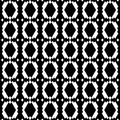 Abstract Shapes.Vector Seamless Black and White Pattern.Design element for prints, decoration, cover, textile, digital wallpaper, web background, wrapping paper, clothing, fabric, packaging, cards.