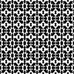 Abstract Shapes.Vector Seamless Black and White Pattern.Design element for prints, decoration, cover, textile, digital wallpaper, web background, wrapping paper, clothing, fabric, packaging, cards.