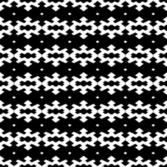 Abstract Shapes.Vector Seamless Black and White Pattern.Design element for prints, decoration, cover, textile, digital wallpaper, web background, wrapping paper, clothing, fabric, packaging, cards.