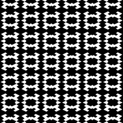 Abstract Shapes.Vector Seamless Black and White Pattern.Design element for prints, decoration, cover, textile, digital wallpaper, web background, wrapping paper, clothing, fabric, packaging, cards.