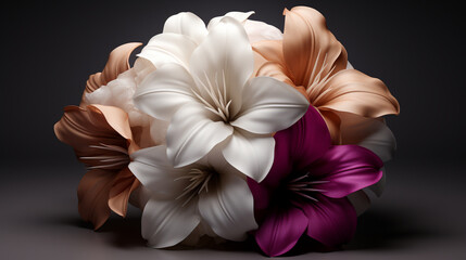 Obraz premium flower in the sand