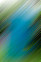 Abstract vertical background with blurred diagonal lines, blue-green color.