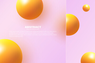 Glass morphism banner template. Plastic rectangle made of transparent plastic with a blur effect.