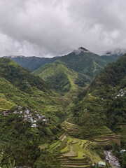 Terrazas de arroz en Cambulo,Filipinas